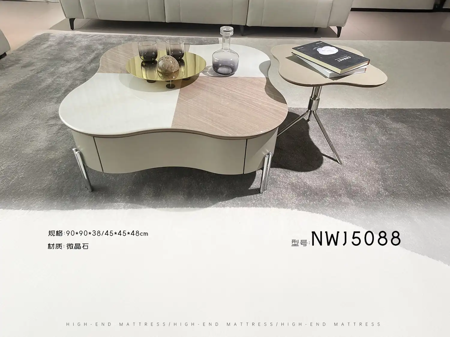 NWJ5088茶几 角度图 2