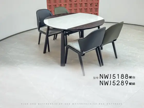 NWJ5188餐台-NWJ5189餐椅